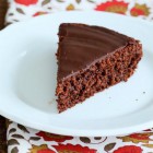 Веганский шоколадный торт
